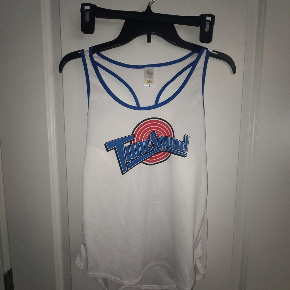 Space Jam Tune Squad Varsity Costume Top size S and Shorts size L Set